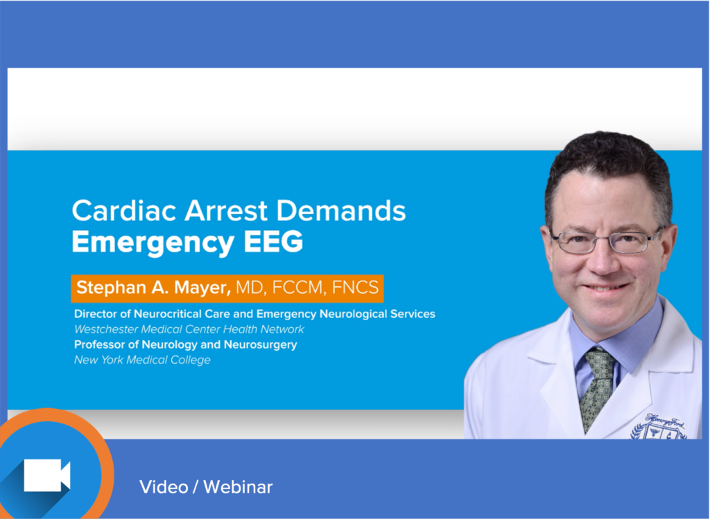 Cardiac Arrest Demands Emergency EEG